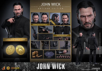Pedido Figura JOHN WICK (Artisan Edition) - John Wick marca Hot Toys MMS833AE escala 1/6