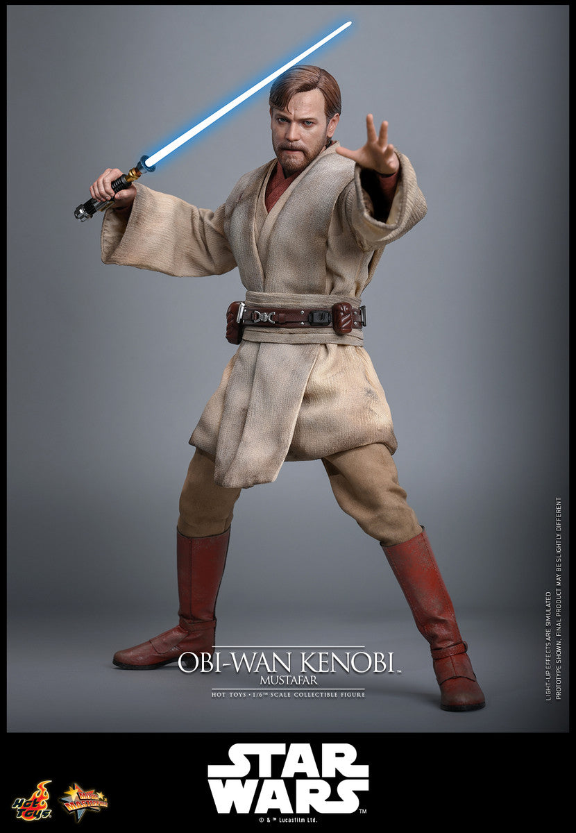Preventa Figura Obi-Wan Kenobi (Mustafar) - Star Wars: Revenge of the Sith marca Hot Toys MMS843 escala 1/6