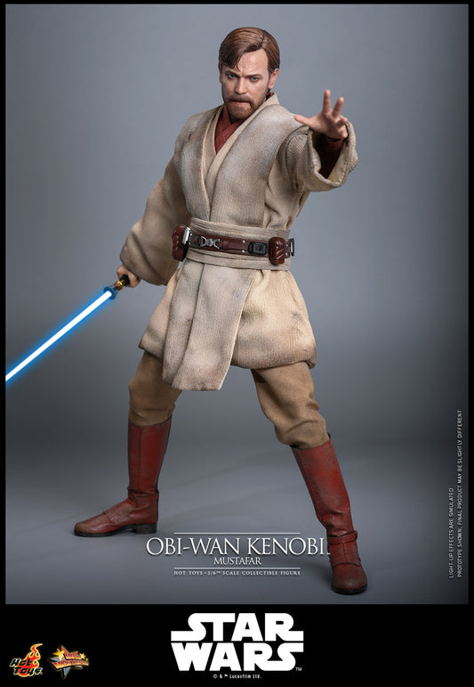 Preventa Figura Obi-Wan Kenobi (Mustafar) - Star Wars: Revenge of the Sith marca Hot Toys MMS843 escala 1/6