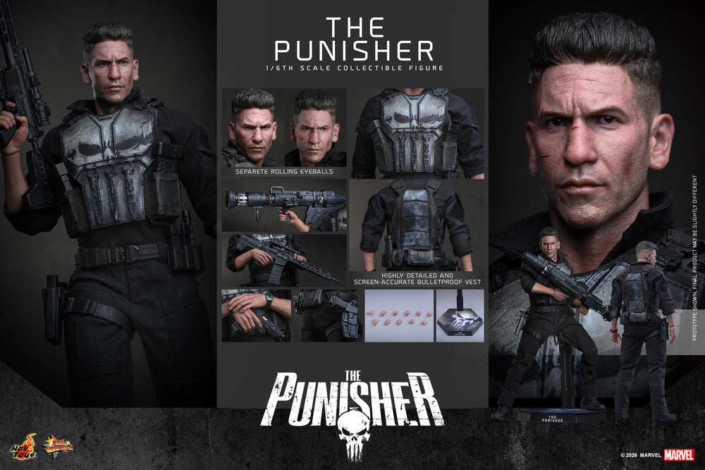 Preventa Figura THE PUNISHER marca Hot Toys MMS904 escala 1/6