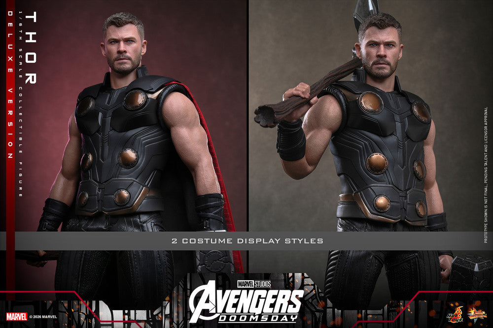 Preventa Figura THOR (Deluxe Version) - Avengers: Doomsday marca Hot Toys MM919 escala 1/6