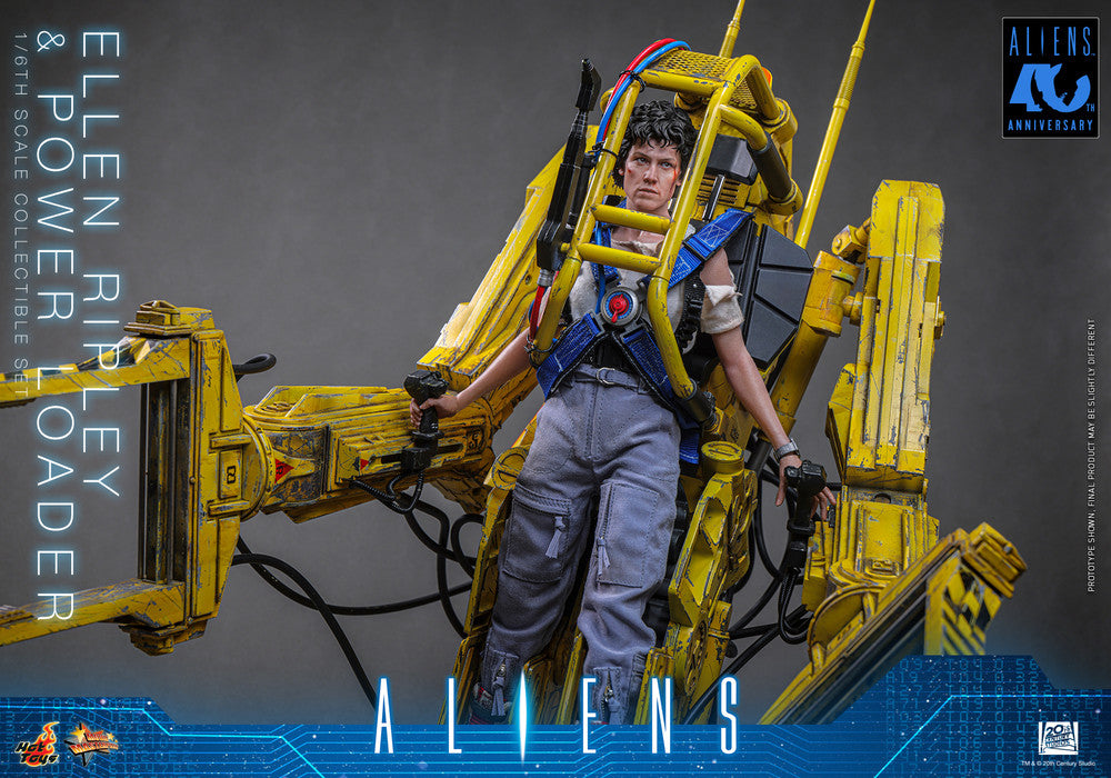 Preventa Figura Ellen Ripley y Power Loader - ALIENS marca Hot Toys MMS923 escala 1/6
