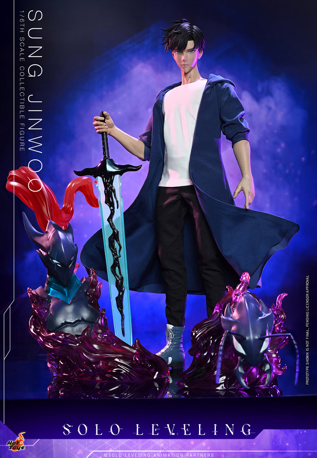 Preventa Figura Sung Jinwoo - Solo Leveling marca Hot Toys TMS193 escala 1/6