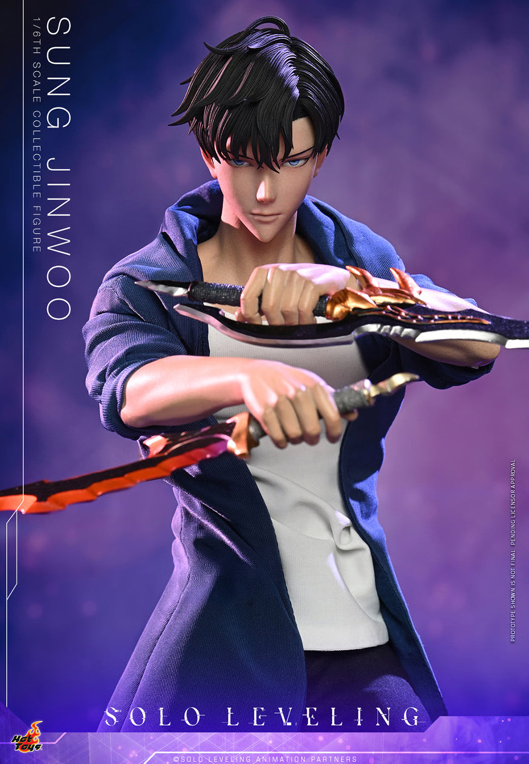 Preventa Figura Sung Jinwoo - Solo Leveling marca Hot Toys TMS193 escala 1/6