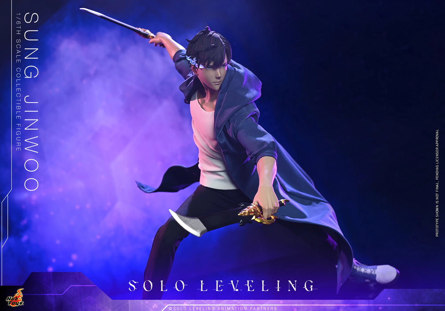 Preventa Figura Sung Jinwoo - Solo Leveling marca Hot Toys TMS193 escala 1/6