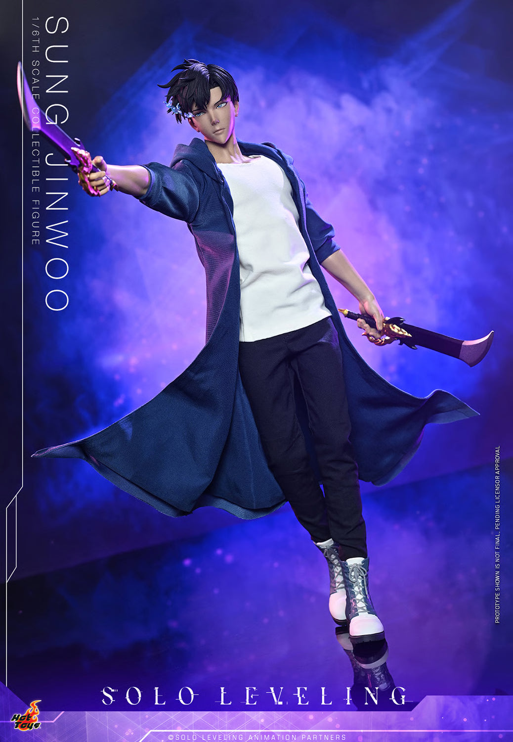 Preventa Figura Sung Jinwoo - Solo Leveling marca Hot Toys TMS193 escala 1/6