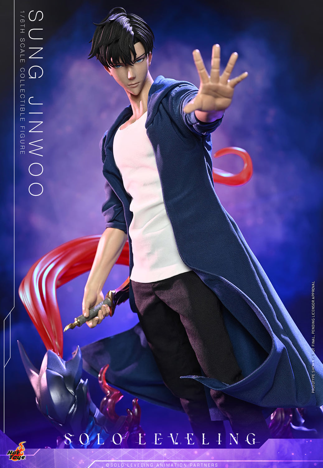 Preventa Figura Sung Jinwoo - Solo Leveling marca Hot Toys TMS193 escala 1/6
