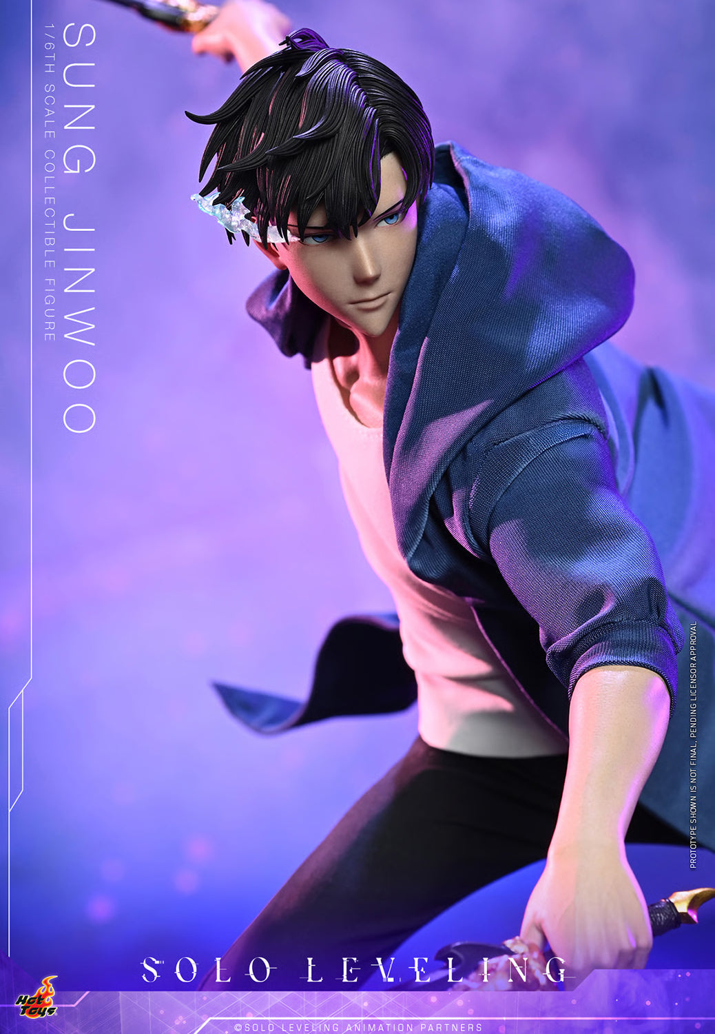 Preventa Figura Sung Jinwoo - Solo Leveling marca Hot Toys TMS193 escala 1/6