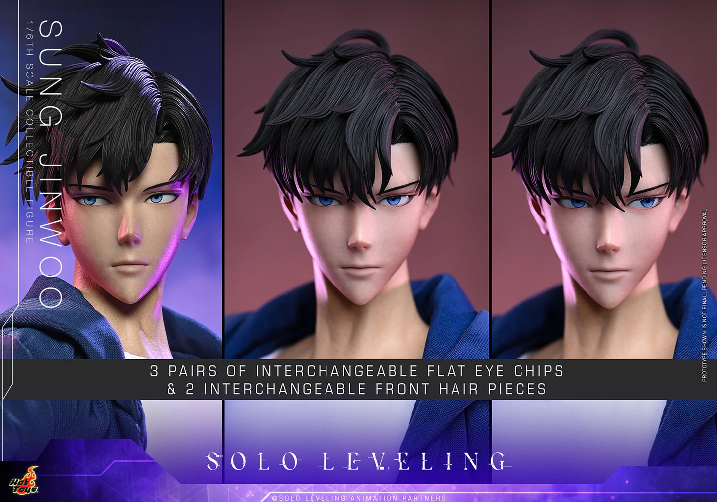 Preventa Figura Sung Jinwoo - Solo Leveling marca Hot Toys TMS193 escala 1/6