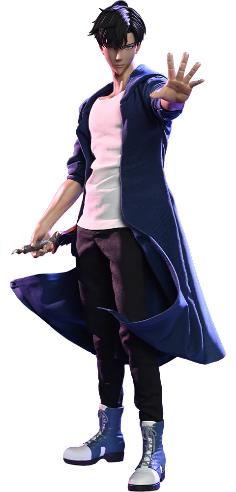 Preventa Figura Sung Jinwoo - Solo Leveling marca Hot Toys TMS193 escala 1/6