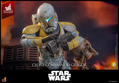Pedido Figura Clone Commando Gregor (EXCLUSIVE) - Star Wars: The Clone Wars marca Hot Toys TMS155 escala 1/6 (SOLO 1 DISPONIBLE)