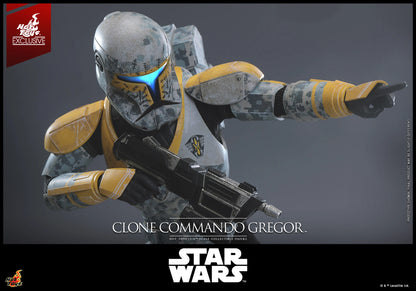 Pedido Figura Clone Commando Gregor (EXCLUSIVE) - Star Wars: The Clone Wars marca Hot Toys TMS155 escala 1/6 (SOLO 1 DISPONIBLE)