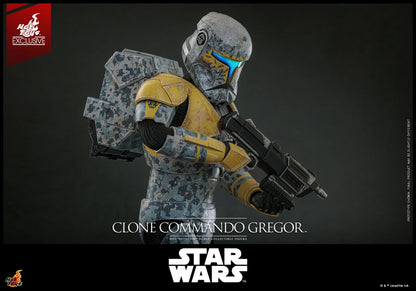 Pedido Figura Clone Commando Gregor (EXCLUSIVE) - Star Wars: The Clone Wars marca Hot Toys TMS155 escala 1/6 (SOLO 1 DISPONIBLE)