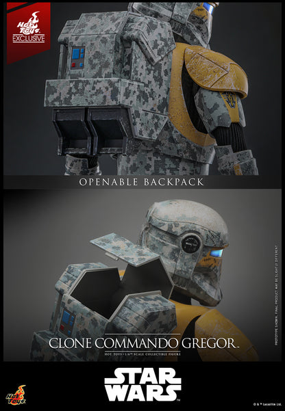 Pedido Figura Clone Commando Gregor (EXCLUSIVE) - Star Wars: The Clone Wars marca Hot Toys TMS155 escala 1/6 (SOLO 1 DISPONIBLE)