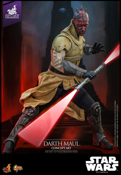Pedido Figura Darth Maul (Concept Art) EXCLUSIVE - Star Wars Episodio I: La Amenaza Fantasma marca Hot Toys MMS778 escala 1/6 (SOLO 1 DISPONIBLE)