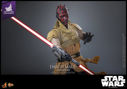 Pedido Figura Darth Maul (Concept Art) EXCLUSIVE - Star Wars Episodio I: La Amenaza Fantasma marca Hot Toys MMS778 escala 1/6 (SOLO 1 DISPONIBLE)
