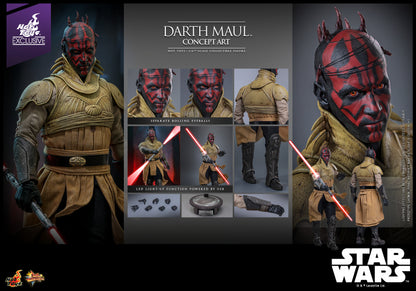Pedido Figura Darth Maul (Concept Art) EXCLUSIVE - Star Wars Episodio I: La Amenaza Fantasma marca Hot Toys MMS778 escala 1/6 (SOLO 1 DISPONIBLE)