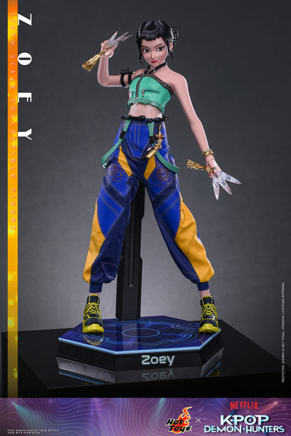 Preventa Figura Zoey - KPop Demon Hunters marca Hot Toys TMS178 escala 1/6