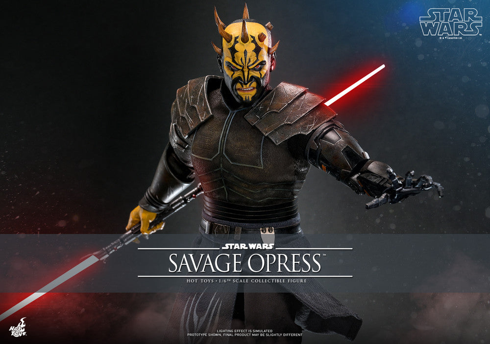 Preventa Figura Savage Opress - Star Wars: The Clone Wars™ marca Hot Toys TMS136 escala 1/6