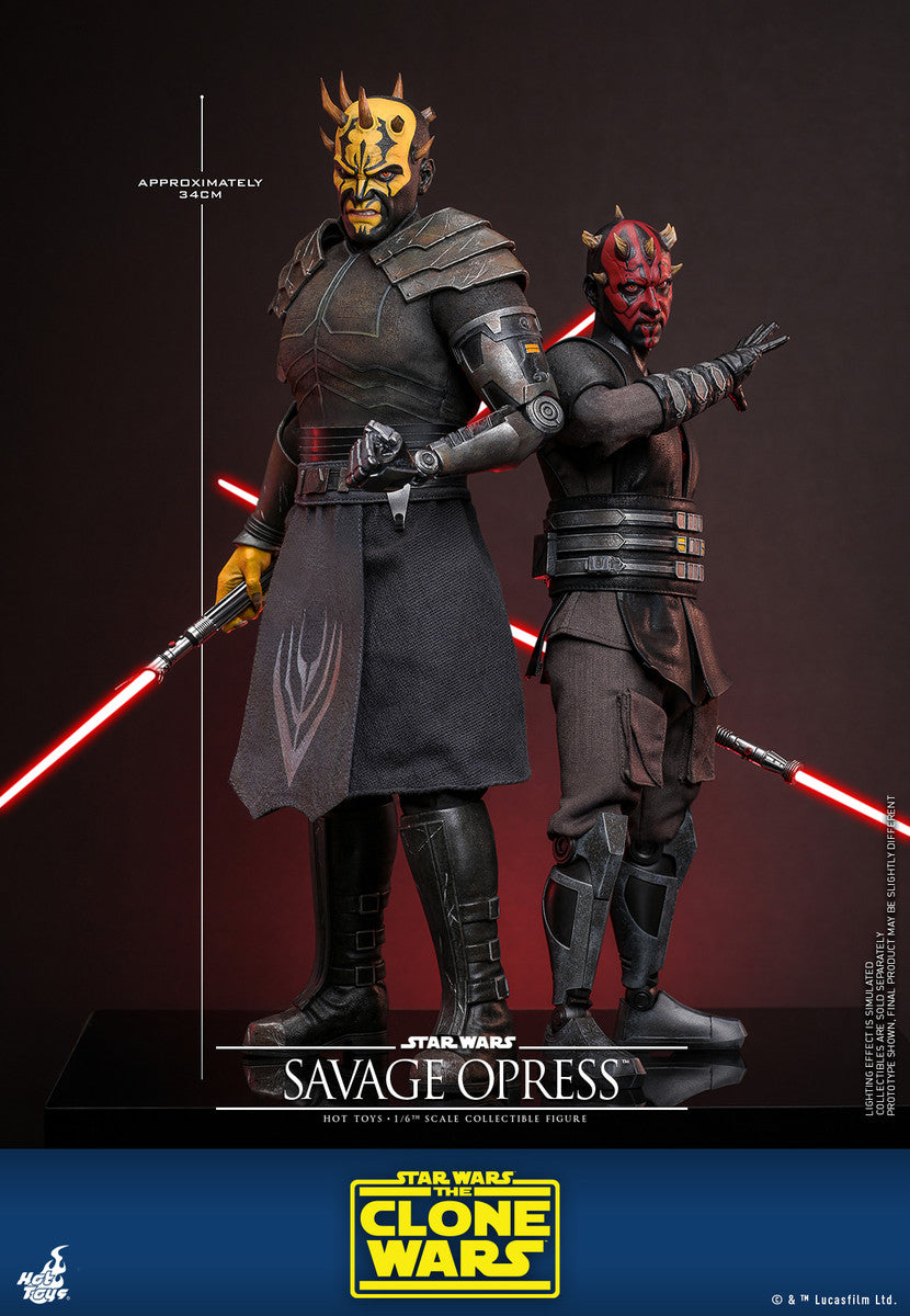 Preventa Figura Savage Opress - Star Wars: The Clone Wars™ marca Hot Toys TMS136 escala 1/6