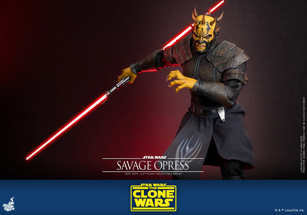Preventa Figura Savage Opress - Star Wars: The Clone Wars™ marca Hot Toys TMS136 escala 1/6