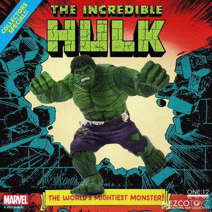 Preventa Figura The Incredible Hulk - Marvel One:12 Collective marca Mezco Toyz escala 1/12