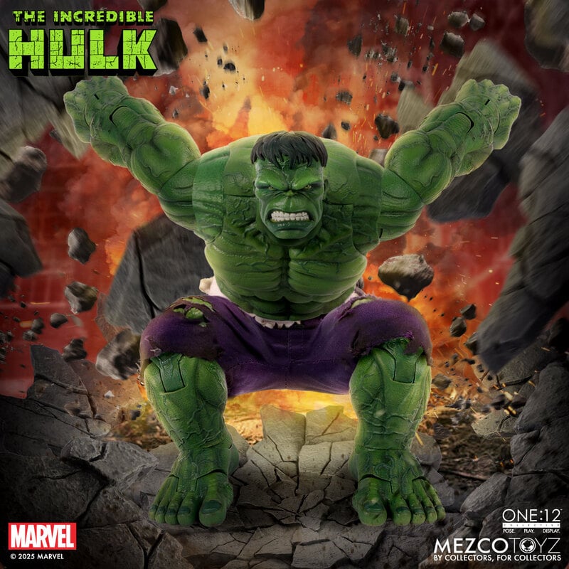 Preventa Figura The Incredible Hulk - Marvel One:12 Collective marca Mezco Toyz escala 1/12