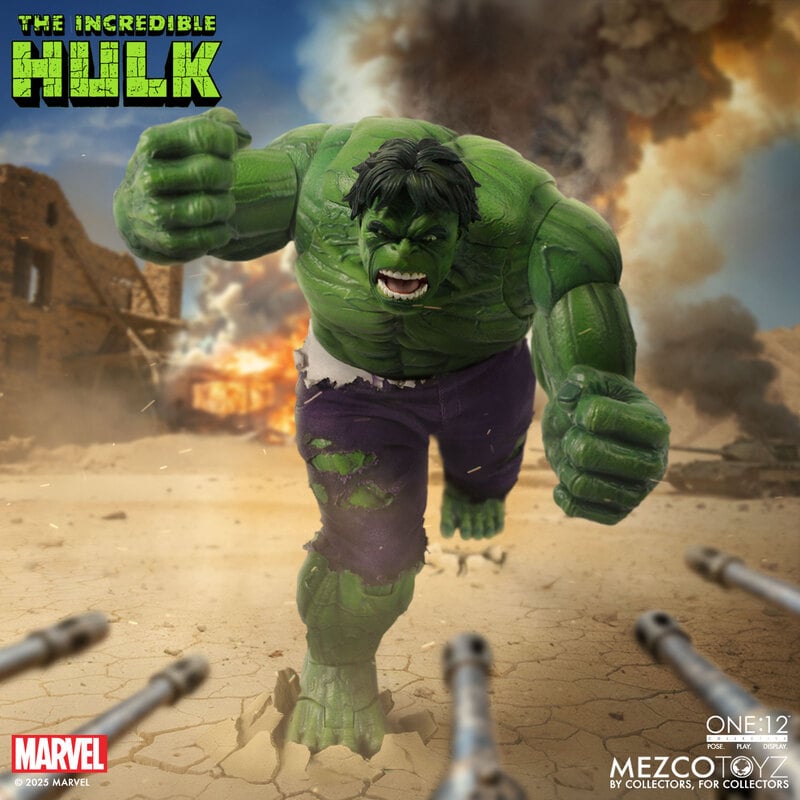 Preventa Figura The Incredible Hulk - Marvel One:12 Collective marca Mezco Toyz escala 1/12