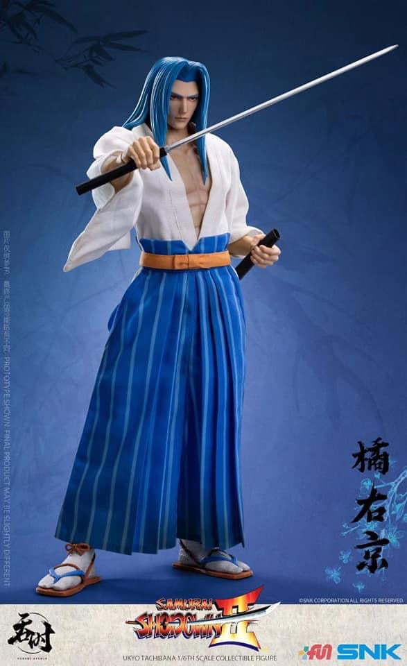 Pedido Figura Ukyo Tachibana - SNK Samurai Shodown II marca Tunshi Studio TS008 escala 1/6