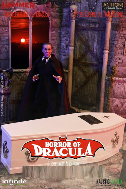 Preventa Diorama Ataúd de Drácula - Horror of Dracula marca Kaustic Plastik escala 1/6