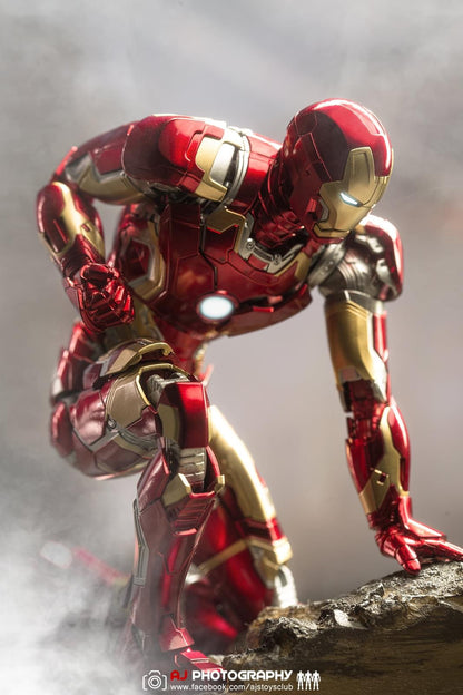 Pedido Figura DLX Iron Man Mark 43 - Avengers Infinity Saga marca Threezero 3Z0247 escala pequeña 1/12 (relanzamiento)