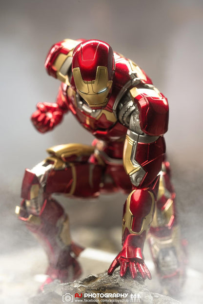 Preventa Figura DLX Iron Man Mark 43 - Avengers Infinity Saga marca Threezero 3Z0247 escala pequeña 1/12 (relanzamiento)