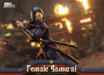 Preventa Figura Female Samurai marca Brotoys LR005 escala pequeña 1/12