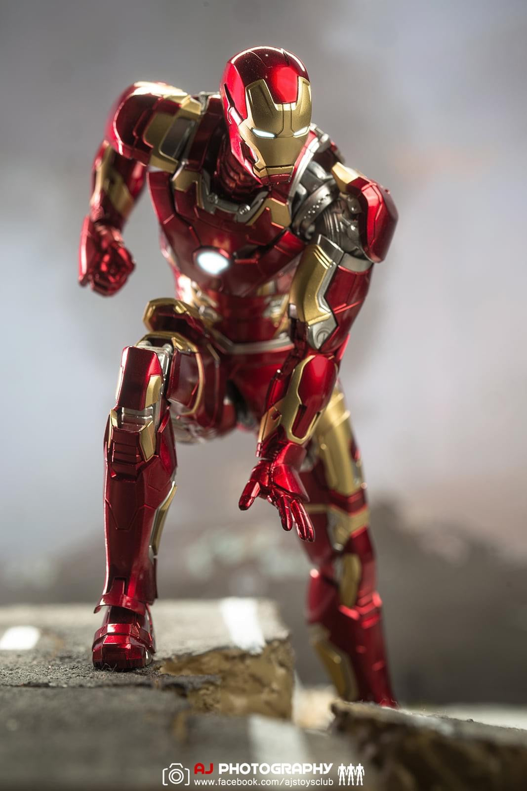 Pedido Figura DLX Iron Man Mark 43 - Avengers Infinity Saga marca Threezero 3Z0247 escala pequeña 1/12 (relanzamiento)