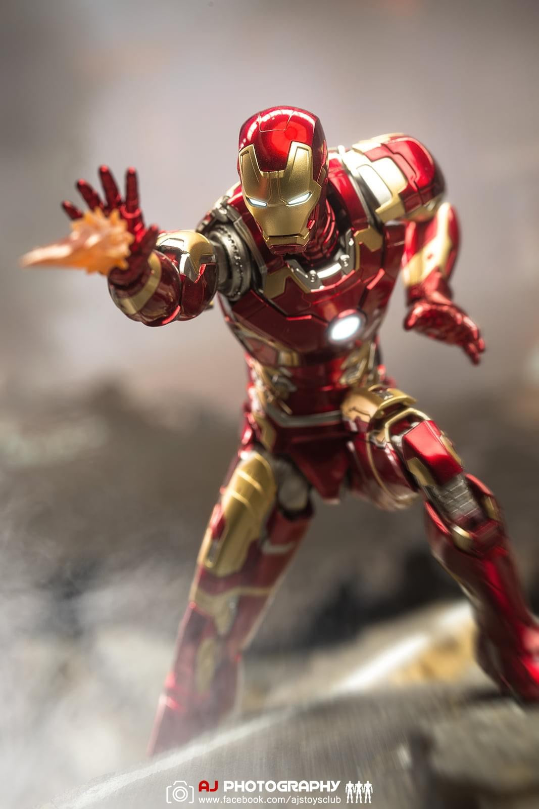 Pedido Figura DLX Iron Man Mark 43 - Avengers Infinity Saga marca Threezero 3Z0247 escala pequeña 1/12 (relanzamiento)