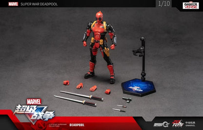 Pedido Figura Deadpool - Marvel Super War - Gamer Verse marca ZD Toys escala pequeña 1/10 (18 cm)