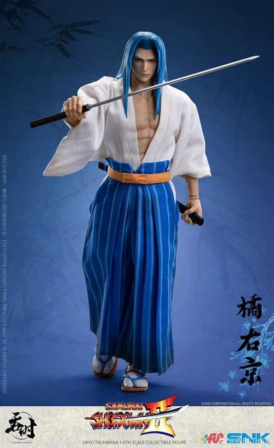 Pedido Figura Ukyo Tachibana - SNK Samurai Shodown II marca Tunshi Studio TS008 escala 1/6