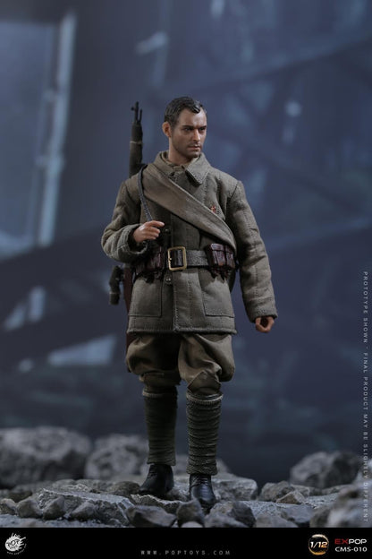 Pedido Figura Vassili Soviet Sniper marca Poptoys CMS010 escala pequeña 1/12