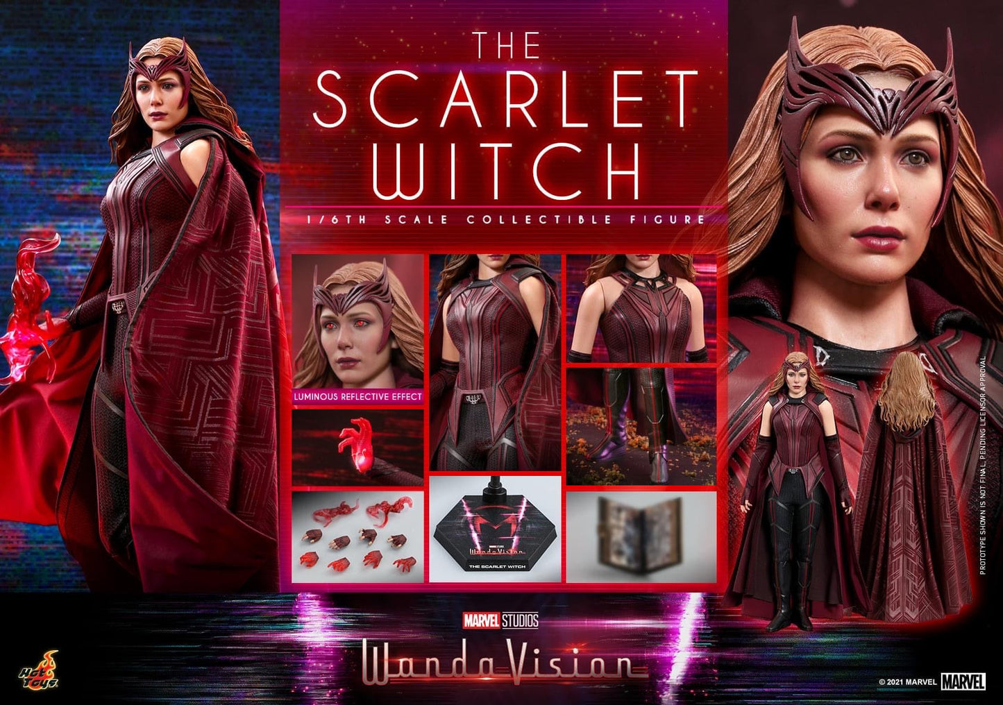 Pedido Figura The Scarlet Witch - Wandavision marca Hot Toys TMS036 escala 1/6