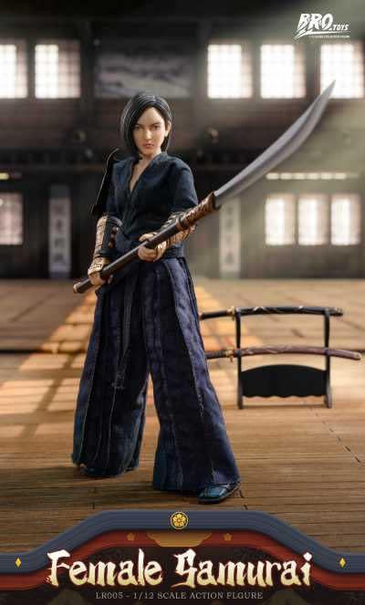 Preventa Figura Female Samurai marca Brotoys LR005 escala pequeña 1/12