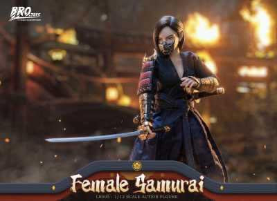 Preventa Figura Female Samurai marca Brotoys LR005 escala pequeña 1/12