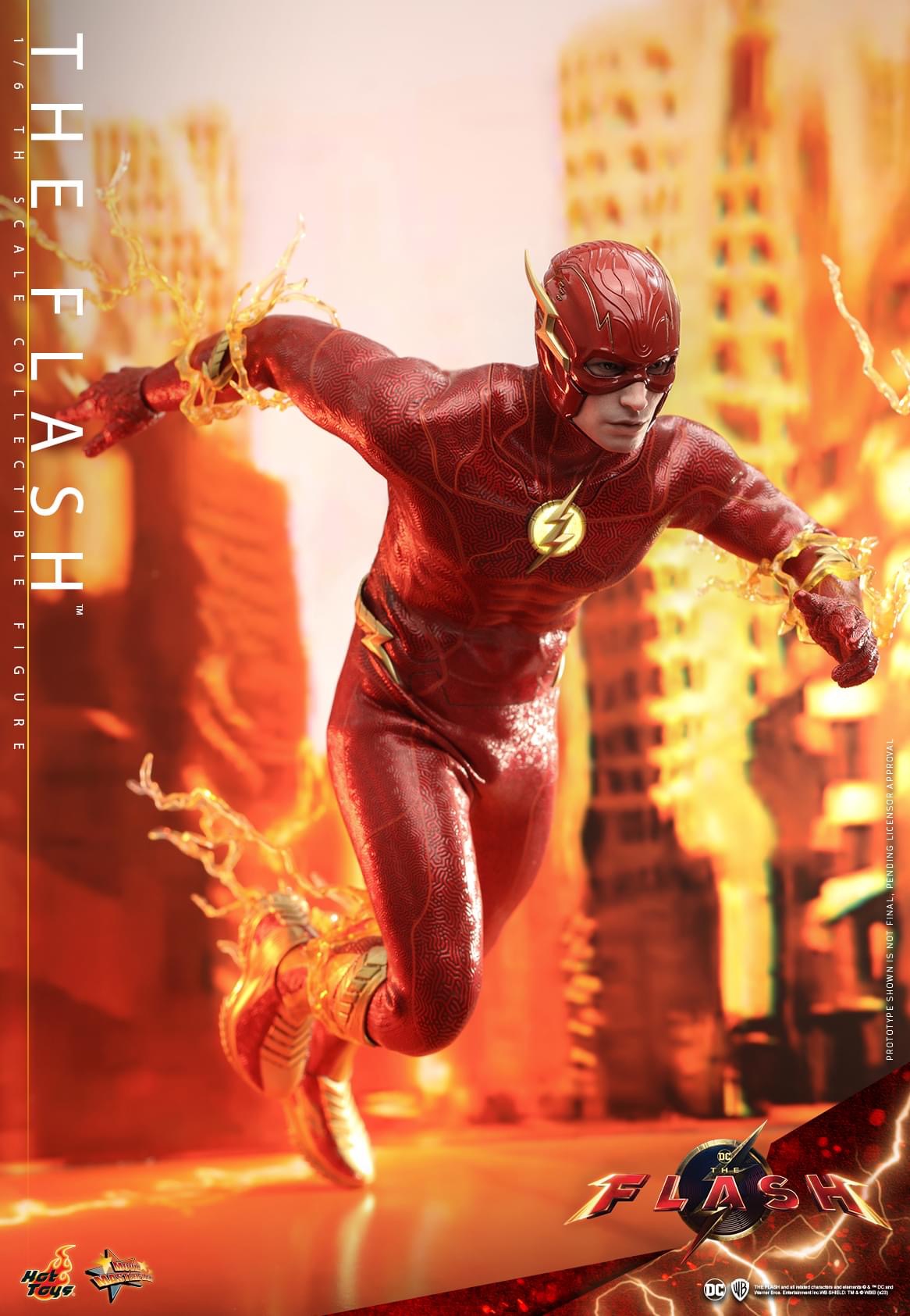 The Flash Reloj rojo de acero inoxidable CW (FLT8006), Rojo -, The Flash