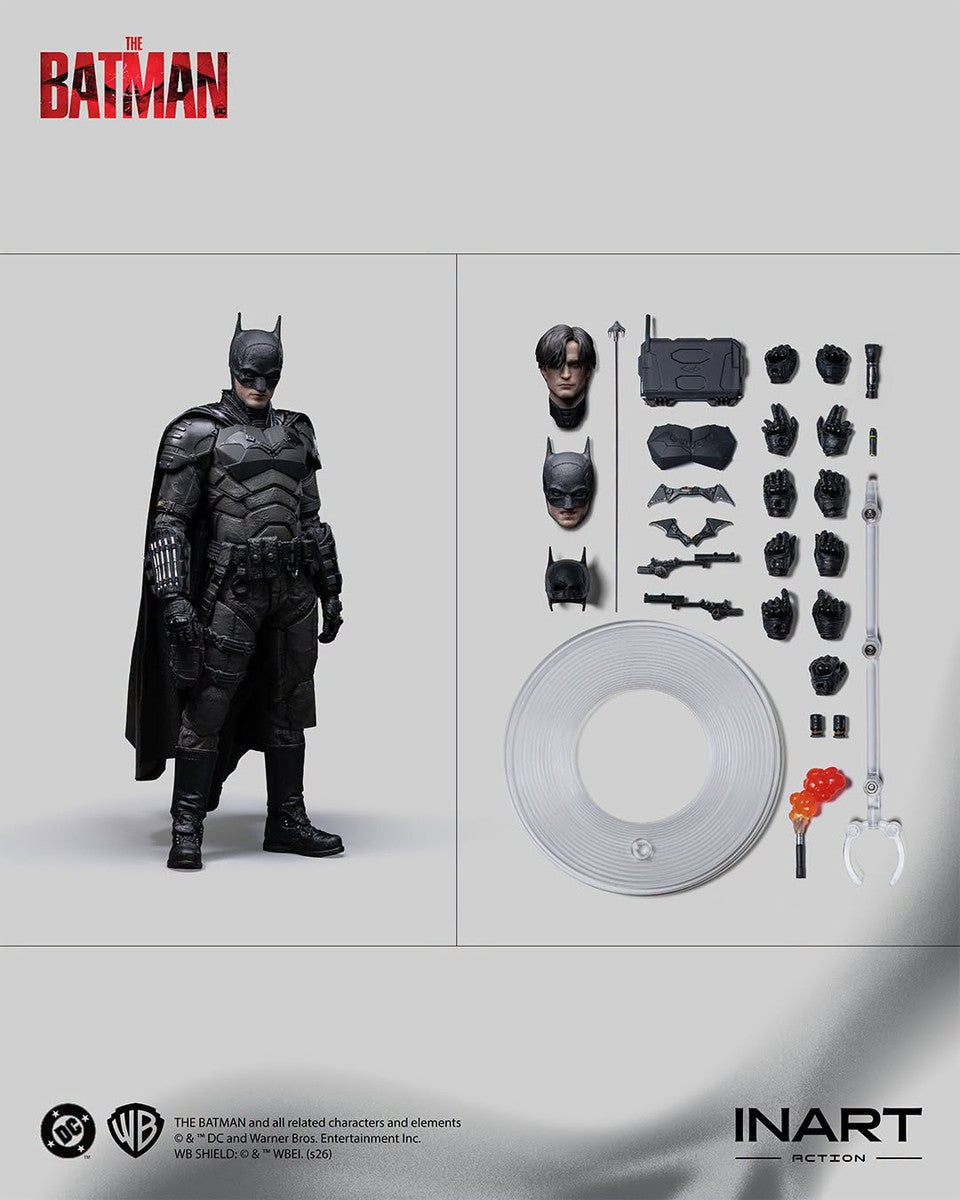 Preventa Figura BATMAN - The Batman marca INART M0006 escala 1/12