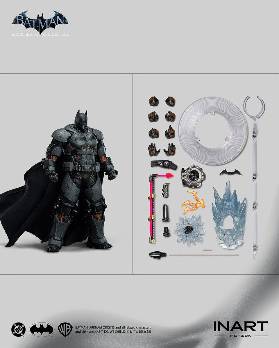 Preventa Figura BATMAN XE Suit - Batman: Arkham Origins marca INART G0013 escala 1/12