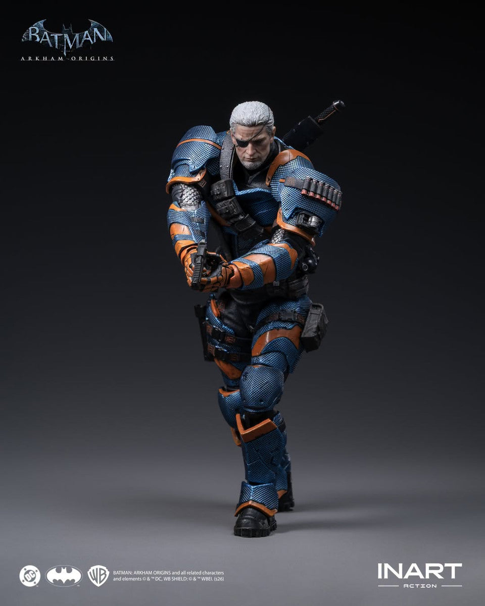 Preventa Figura DEATHSTROKE - Batman Arkham Origins marca INART G0012 escala 1/12