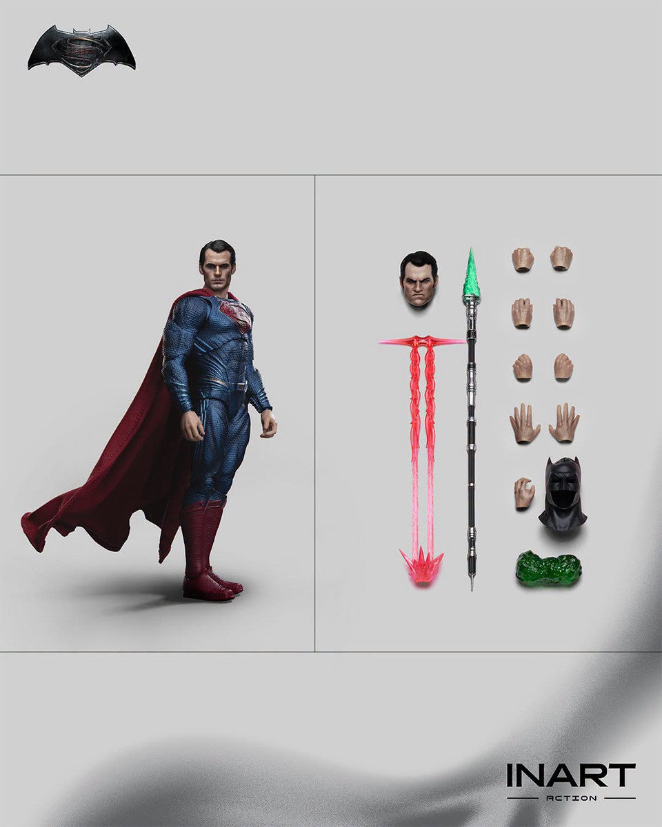 Preventa Figura SUPERMAN - Batman v Superman: Dawn of Justice marca INART M0005 escala 1/12