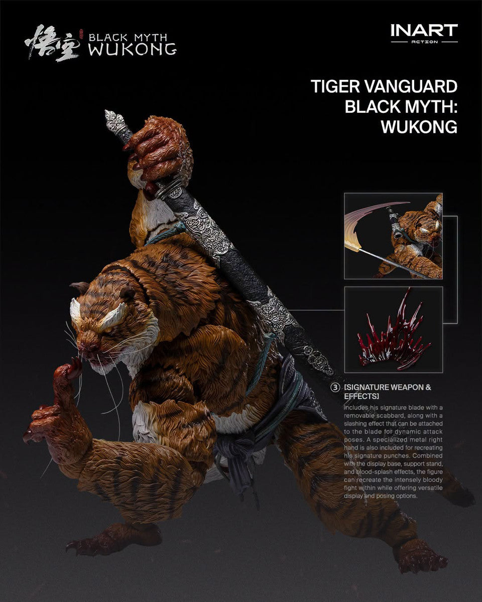 Preventa Figura Tiger Vanguard - Black Myth: Wukong marca INART C0006 escala 1/12
