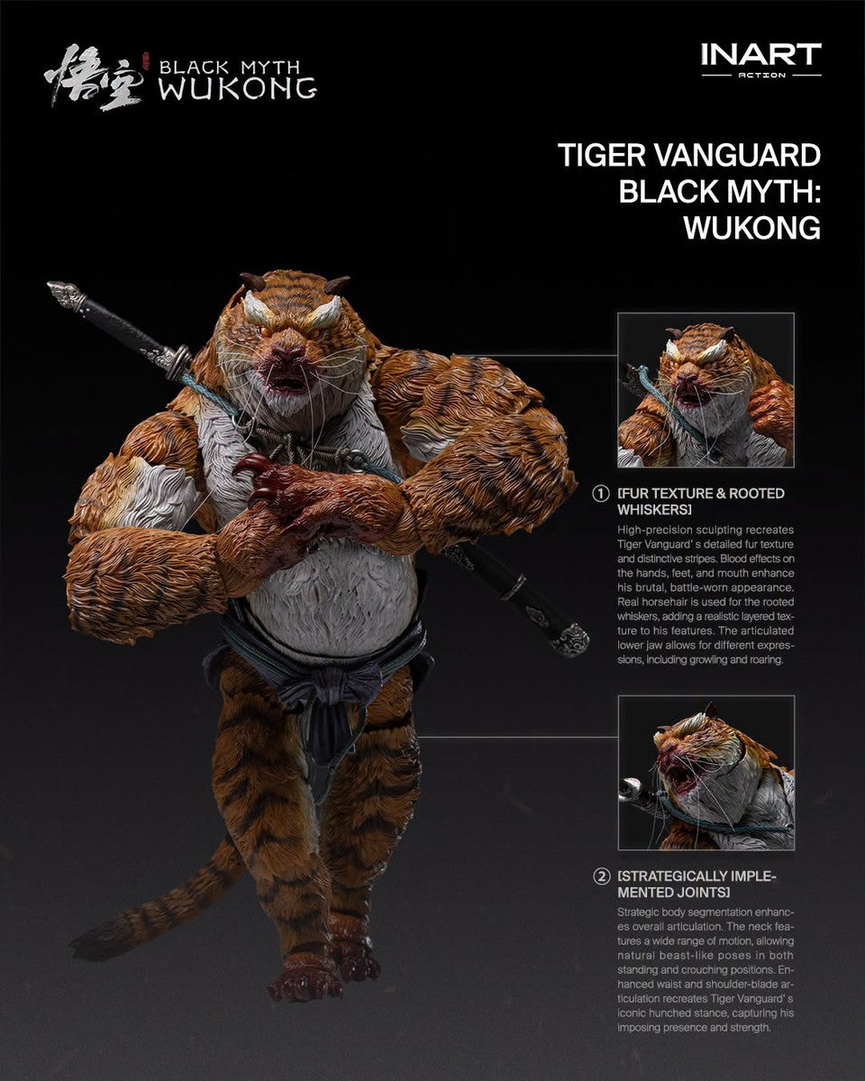 Preventa Figura Tiger Vanguard - Black Myth: Wukong marca INART C0006 escala 1/12