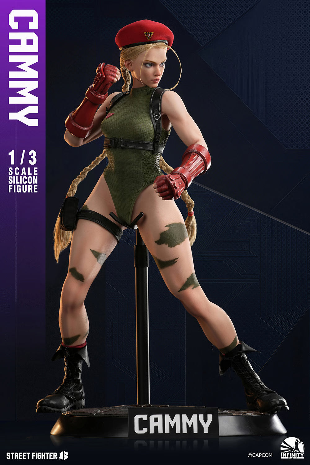 Preventa Figura Cammy - Street Fighter 6 - Hyper-Realistic (Silicona) marca Infinity Studio escala 1/3