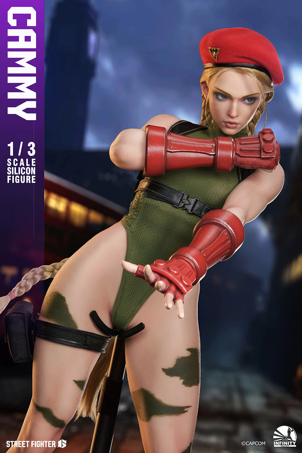 Preventa Figura Cammy - Street Fighter 6 - Hyper-Realistic (Silicona) marca Infinity Studio escala 1/3